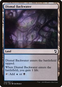 Dismal Backwater, Commander 2018