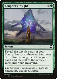 Kruphix's Insight, Commander 2018
