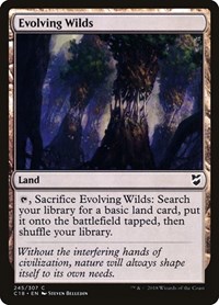 Evolving Wilds, Commander 2018