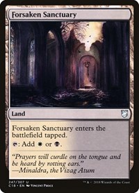 Forsaken Sanctuary, Commander 2018