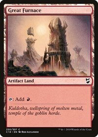 Great Furnace, Commander 2018