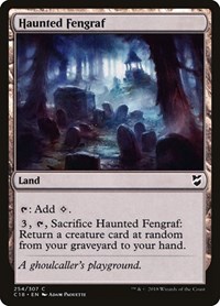 Haunted Fengraf, Commander 2018