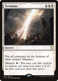 Terminus, Commander 2018