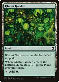 Khalni Garden, Commander 2018