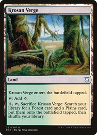 Krosan Verge, Commander 2018