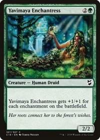Yavimaya Enchantress, Commander 2018