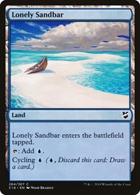 Lonely Sandbar, Commander 2018