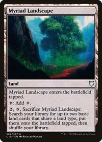 Myriad Landscape, Commander 2018