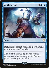 Aether Gale, Commander 2018