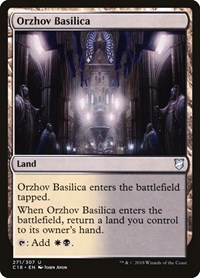 Orzhov Basilica, Commander 2018