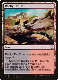 Rocky Tar Pit, Commander 2018