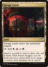 Savage Lands, Commander 2018