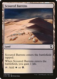Scoured Barrens, Commander 2018