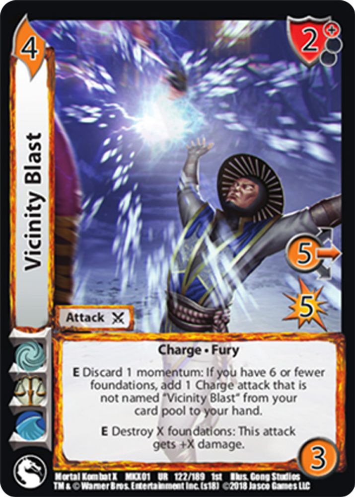 Vicinity Blast, Standard, front