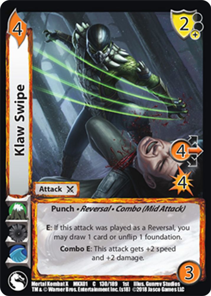 Klaw Swipe, Standard, front