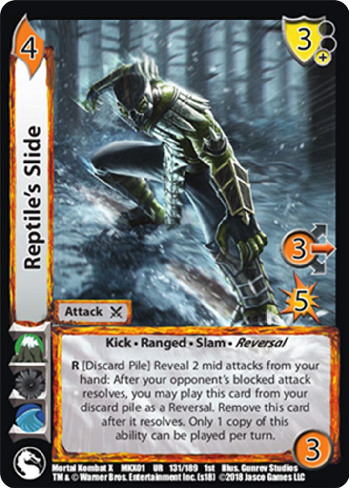 Reptile's Slide, Standard, front