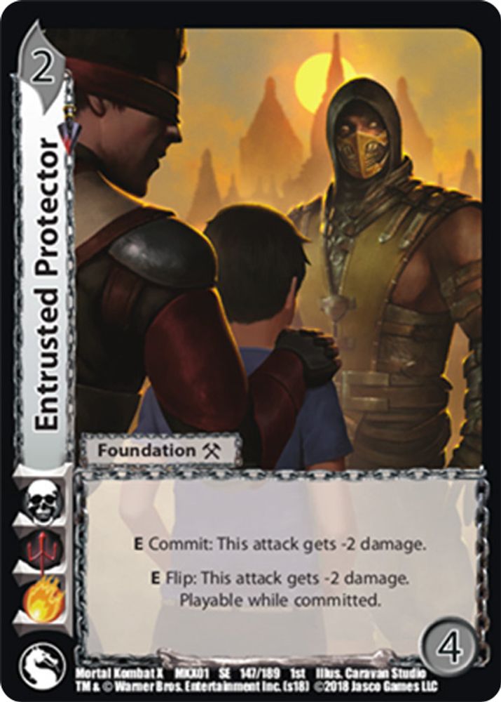 Entrusted Protector, Standard, front