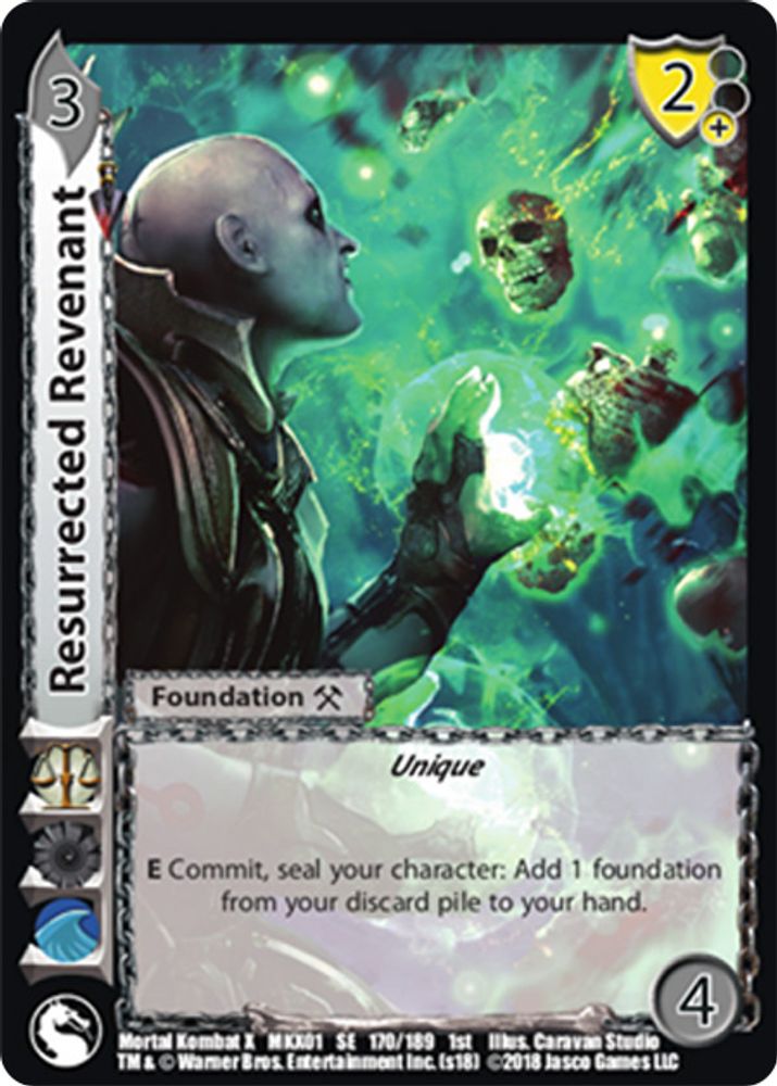 Resurrected Revenant, Foil, front