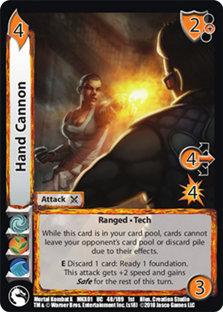 Hand Cannon, Standard, front