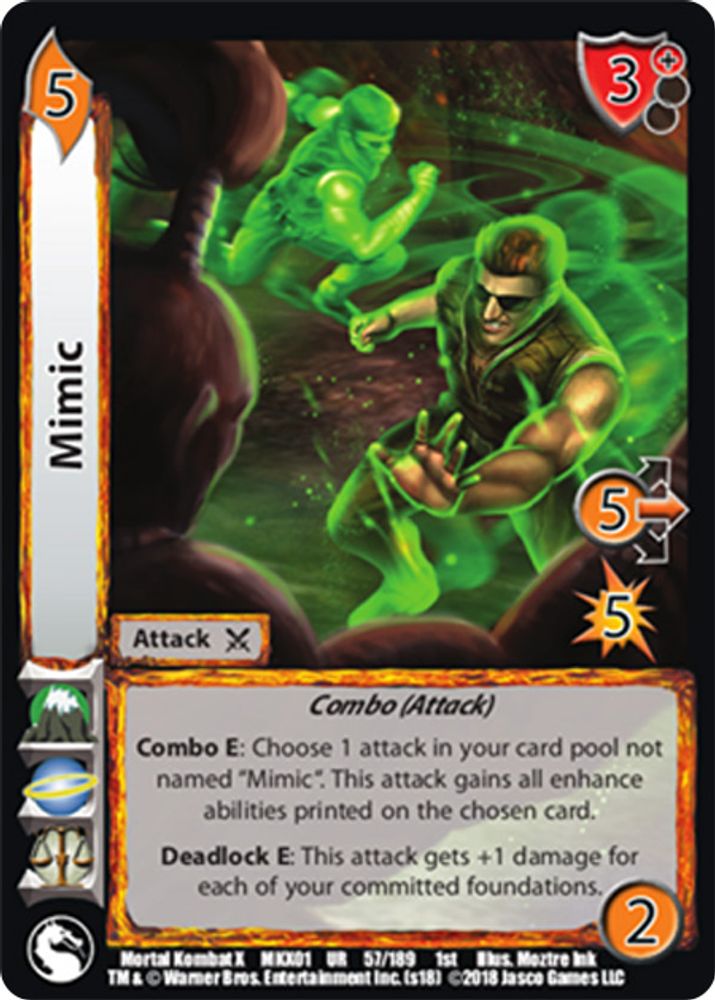 Mimic, Foil, front