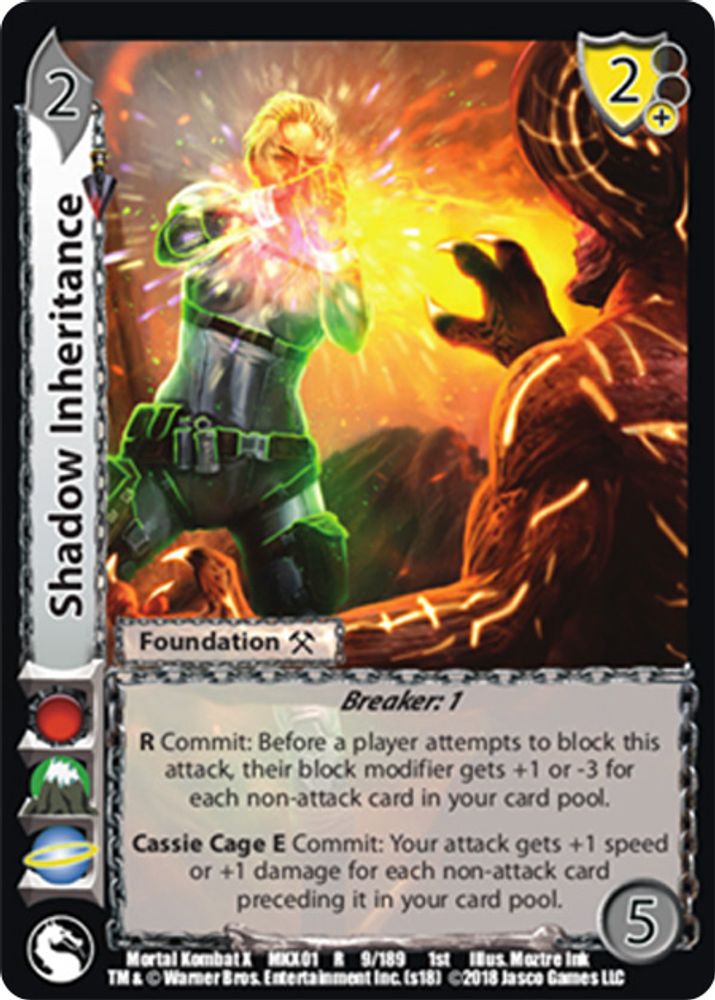 Shadow Inheritance, Standard, front