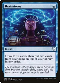 Brainstorm, Commander 2018