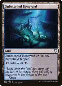 Submerged Boneyard, Commander 2018