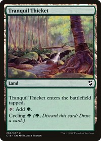 Tranquil Thicket, Commander 2018
