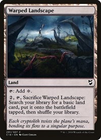 Warped Landscape, Commander 2018
