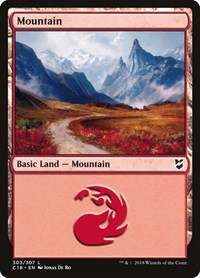 Mountain (303), Commander 2018