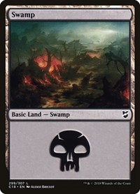 Swamp (299), Commander 2018