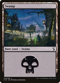 Swamp (300), Commander 2018