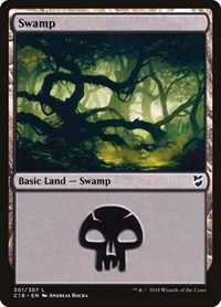 Swamp (301), Commander 2018