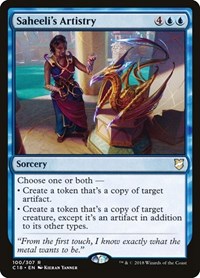 Saheeli's Artistry, Commander 2018