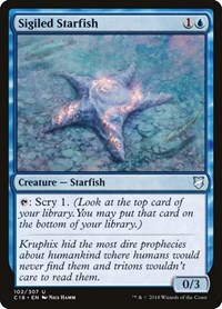 Sigiled Starfish, Commander 2018