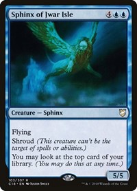 Sphinx of Jwar Isle, Commander 2018