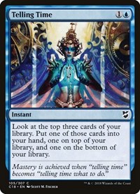 Telling Time, Commander 2018