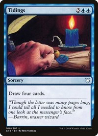 Tidings, Commander 2018