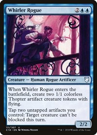Whirler Rogue, Commander 2018
