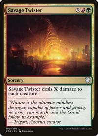 Savage Twister, Commander 2018