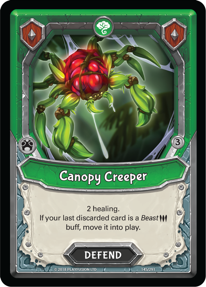 Canopy Creeper (Claimed), Standard, front