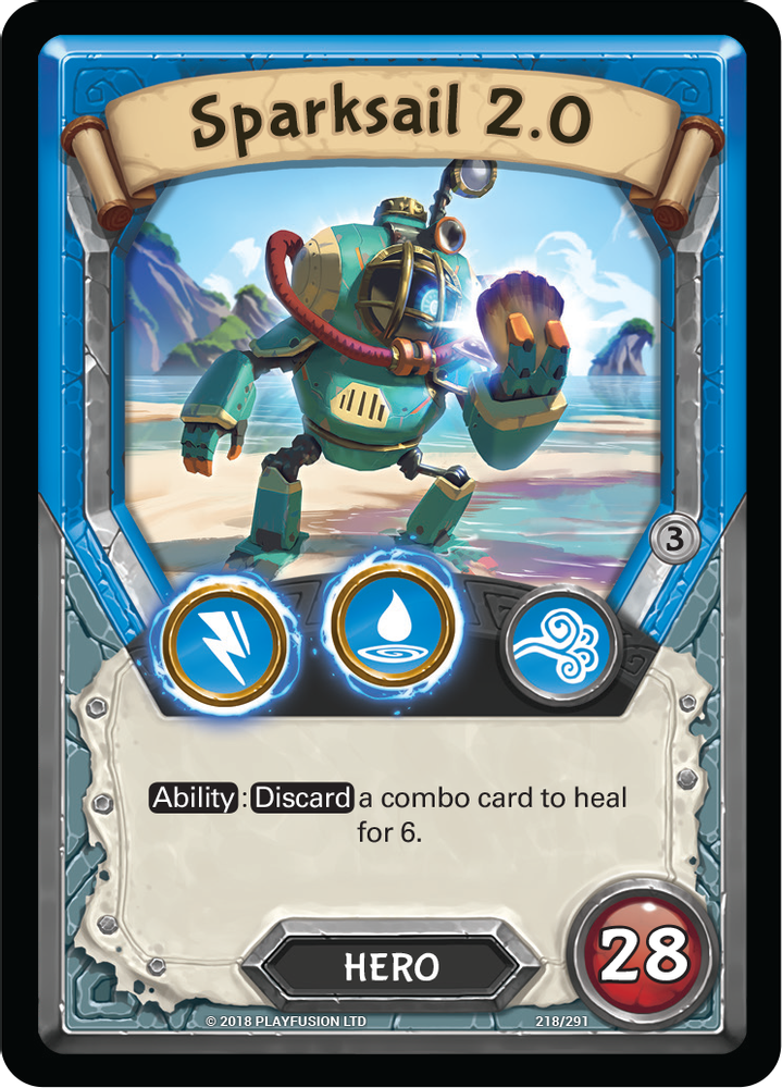 Sparksail 2.0 (Unclaimed), Standard, front