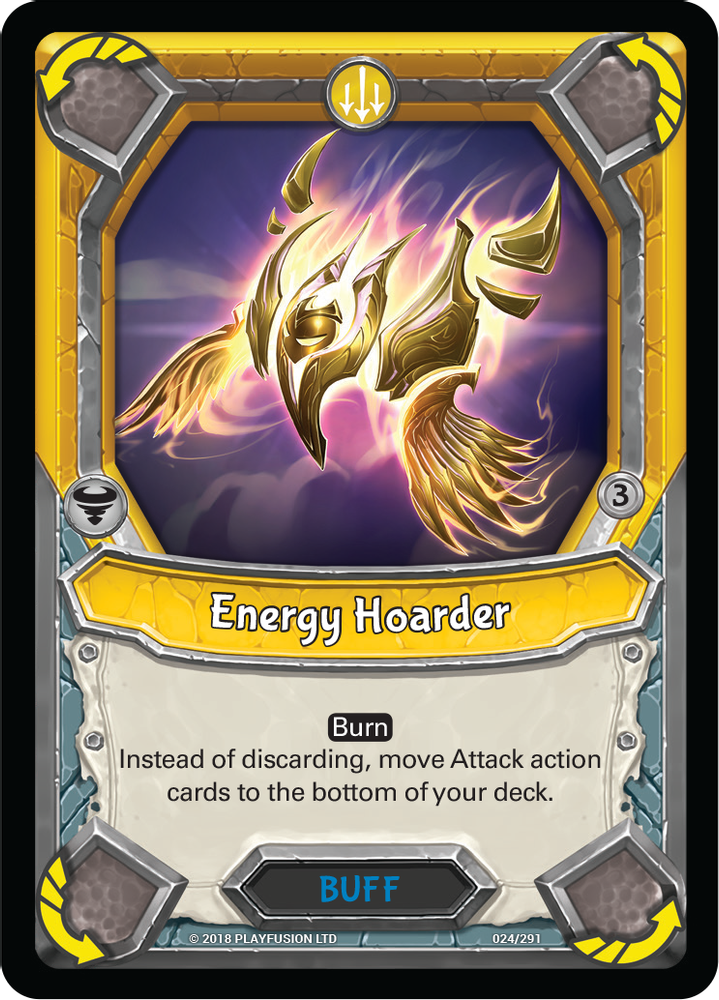 Energy Hoarder (Claimed), Standard, front
