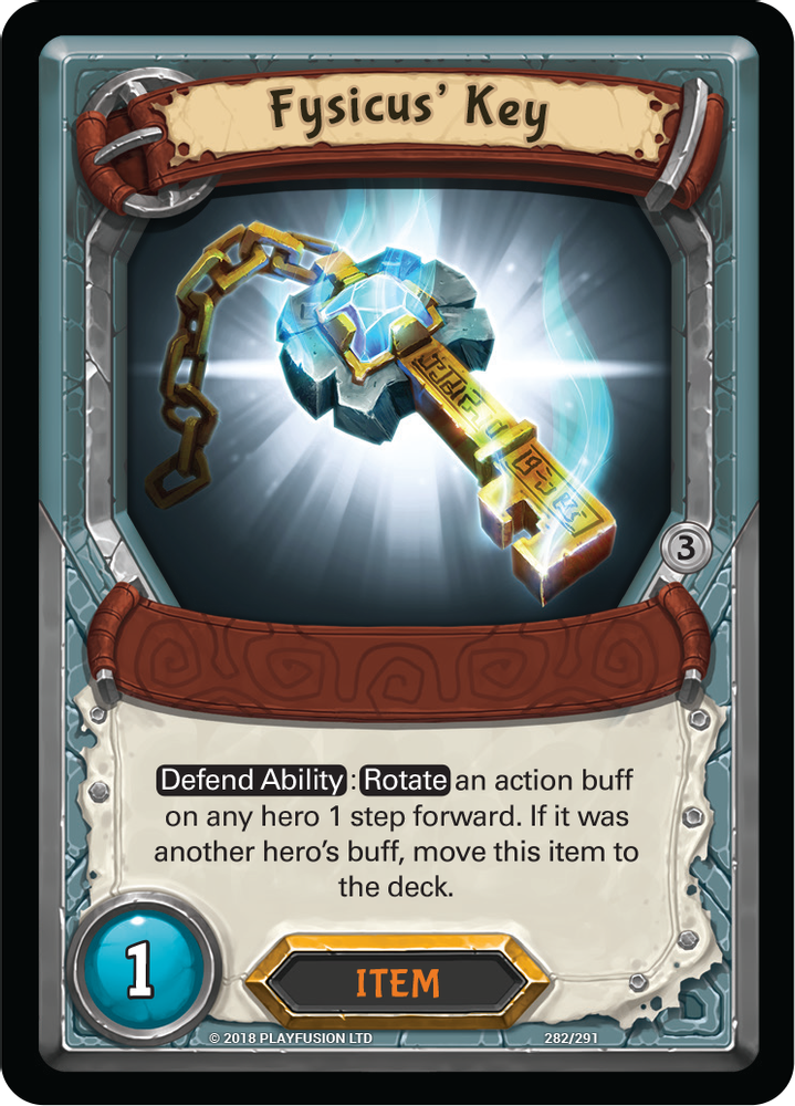 Fysicus' Key (Claimed), Standard, front