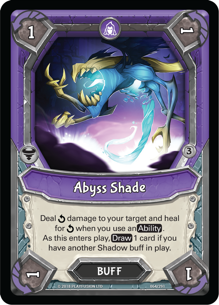 Abyss Shade (Claimed), Standard, front