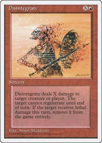 Disintegrate, Fourth Edition