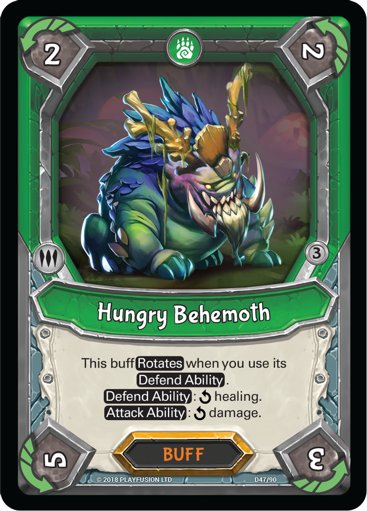 Hungry Behemoth (Claimed), Standard, front