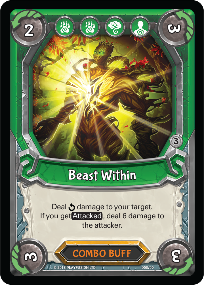 Beast Within (Unclaimed), Standard, front