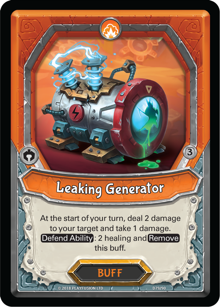 Leaking Generator (Unclaimed), Standard, front