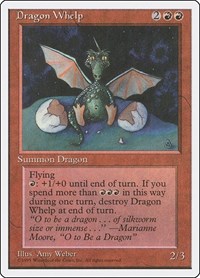 Dragon Whelp, Fourth Edition